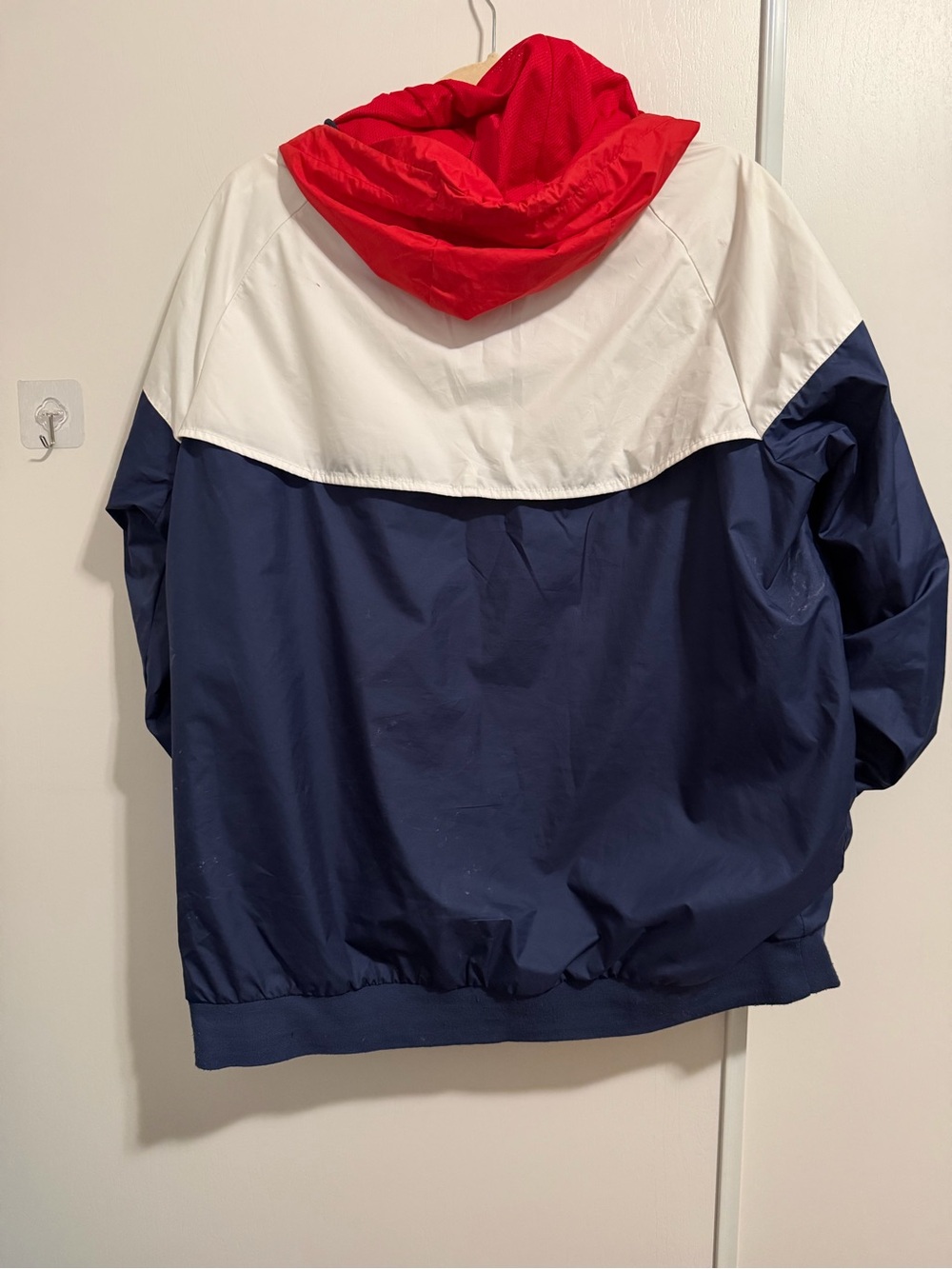 Nike Red, White & Navy Team Zip Jacket - Picture 4 of 4